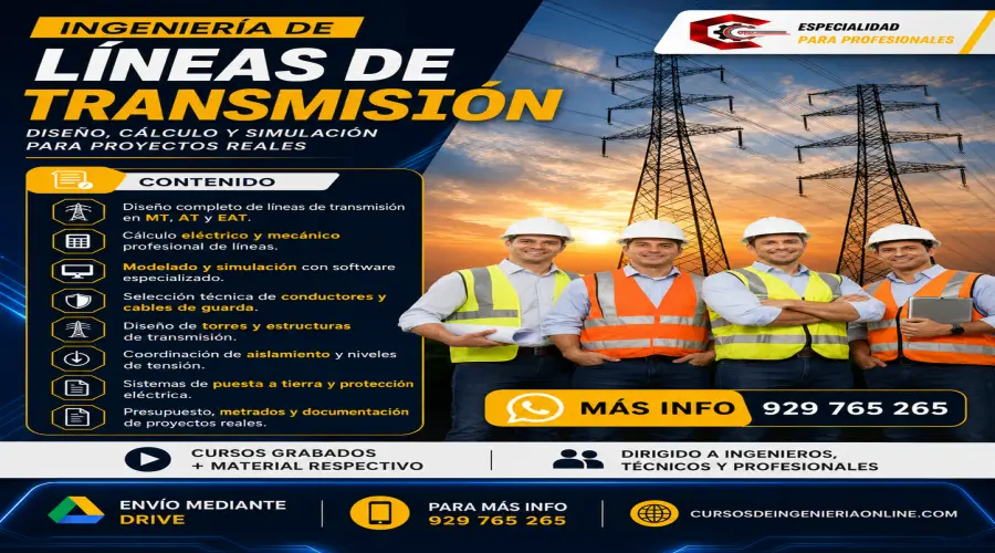 Portada del curso PACK LINEAS DE TRANSMISION